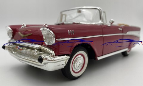 CHEVROLET BEL AIR cabrio 1957 1:18 model LDC 92108 CHEVROLET BEL AIR cabrio 1957 1:18 model LDC 92108