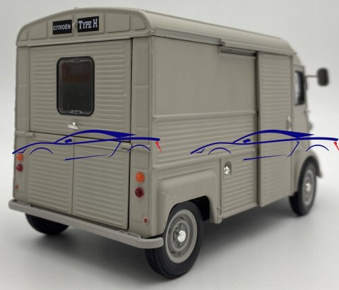 CITROEN Type H grey model 24019 metal WELLY 1:24 CITROEN Type H grey model 24019 metal WELLY 1:24