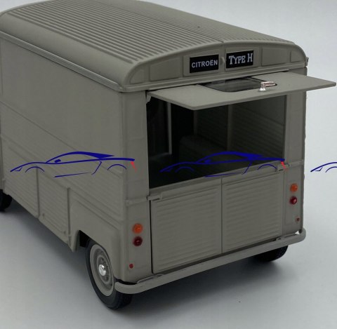 CITROEN Type H grey model 24019 metal WELLY 1:24 CITROEN Type H grey model 24019 metal WELLY 1:24