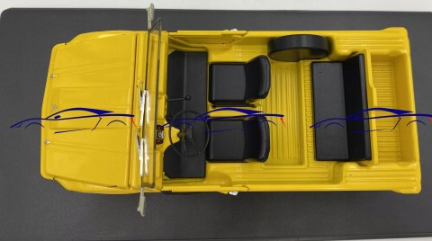 Citroen Mehari 1970 124146 METAL WhiteBox 1:24 Citroen Mehari 1970 124146 METAL WhiteBox 1:24