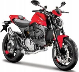 DUCATI Monster 2021 red motocykl model 1:18 Maisto