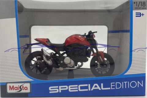 DUCATI Monster 2021 red motocykl model 1:18 Maisto DUCATI Monster 2021 red motocykl model 1:18 Maisto