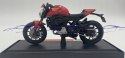 DUCATI Monster 2021 red motocykl model 1:18 Maisto