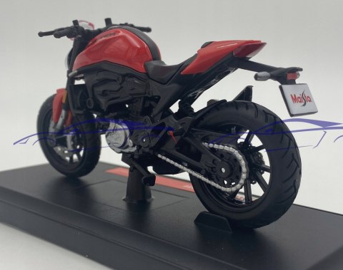 DUCATI Monster 2021 red motocykl model 1:18 Maisto DUCATI Monster 2021 red motocykl model 1:18 Maisto