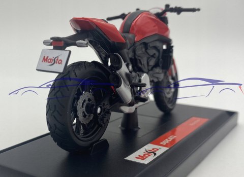 DUCATI Monster 2021 red motocykl model 1:18 Maisto DUCATI Monster 2021 red motocykl model 1:18 Maisto