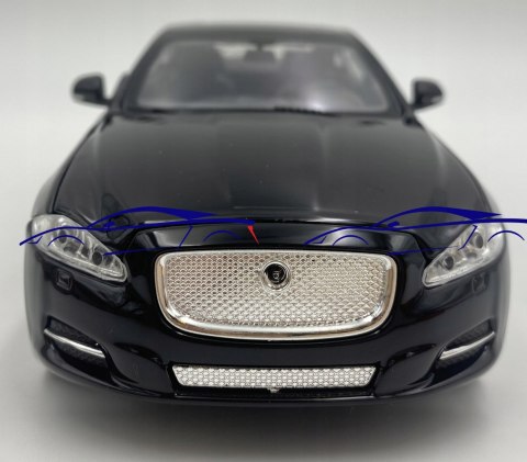 Jaguar XJ 2010 metal model Welly 1:24 Jaguar XJ 2010 metal model Welly 1:24