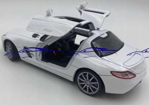 MERCEDES AMG SLS samochód model 24025 Welly 1:24 MERCEDES AMG SLS samochód model 24025 Welly 1:24