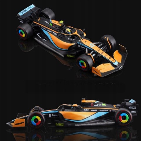 McLaren MCL36 F1 2022 #4 Norris KASK BBurago 1:43 McLaren MCL36 F1 2022 #4 Norris KASK BBurago 1:43