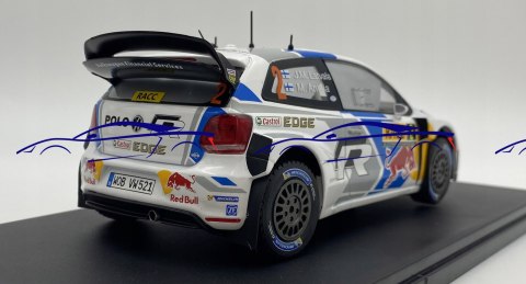 VW Polo R WRC #2 Latvala Katalonia 2014 IXO 1:24 VW Polo R WRC #2 Latvala Katalonia 2014 IXO 1:24