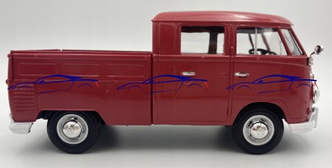 VW Type 2 T1 Double Cab Pickup 1:24 Motormax 79343 VW Type 2 T1 Double Cab Pickup 1:24 Motormax 79343