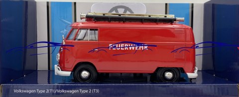 VW Type 2 T1 straż pożarna 1:24 Motormax 79564 VW Type 2 T1 straż pożarna 1:24 Motormax 79564