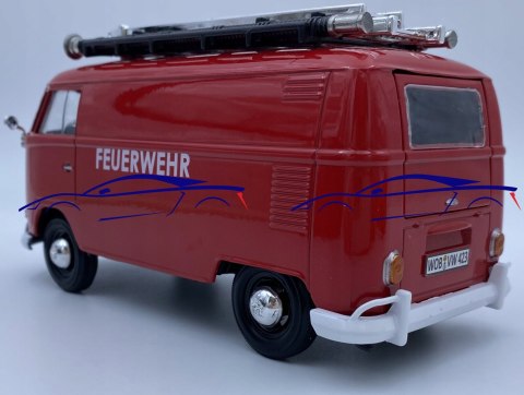 VW Type 2 T1 straż pożarna 1:24 Motormax 79564 VW Type 2 T1 straż pożarna 1:24 Motormax 79564