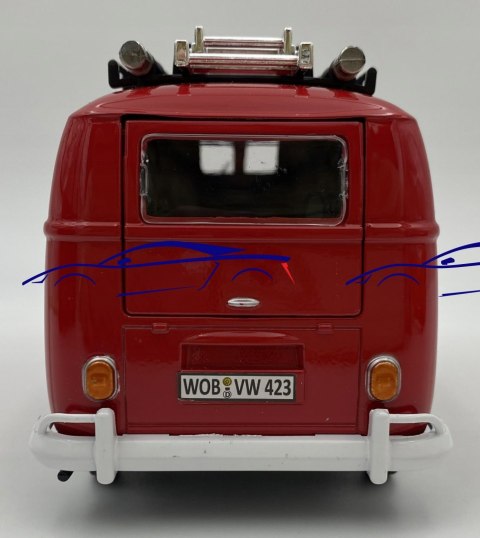 VW Type 2 T1 straż pożarna 1:24 Motormax 79564 VW Type 2 T1 straż pożarna 1:24 Motormax 79564