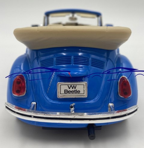 VW Volkswagen Beetle cabrio model 22091 Welly 1:24 VW Volkswagen Beetle cabrio model 22091 Welly 1:24