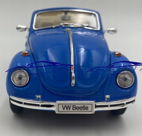 VW Volkswagen Beetle cabrio model 22091 Welly 1:24 VW Volkswagen Beetle cabrio model 22091 Welly 1:24