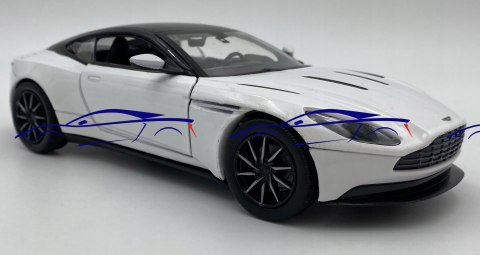 Aston Martin DB11 white 1:24 model Motormax 79345 Aston Martin DB11 white 1:24 model Motormax 79345