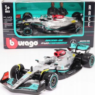 Bolid F1 MERCEDES W13 E #44 Hamilton Bburago 1:43
