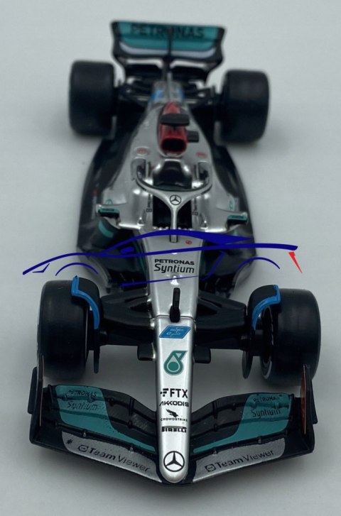 Bolid F1 MERCEDES W13 E #63 Russell Bburago 1:43 Bolid F1 MERCEDES W13 E #63 Russell Bburago 1:43