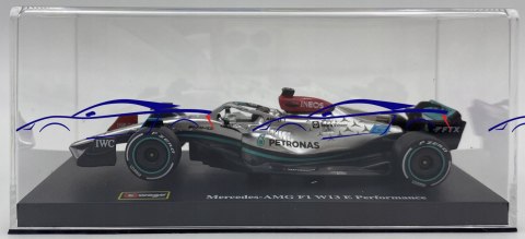 Bolid F1 Mercedes W13 63 Russell KASK BBurago 1:43 Bolid F1 Mercedes W13 63 Russell KASK BBurago 1:43
