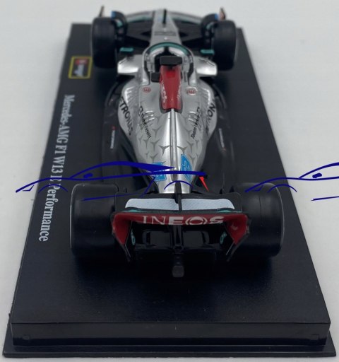Bolid F1 Mercedes W13 63 Russell KASK BBurago 1:43 Bolid F1 Mercedes W13 63 Russell KASK BBurago 1:43
