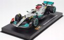 Bolid F1 Mercedes W13 Hamilton KASK BBurago 1:43