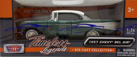 Chevrolet Bel Air 1957 1:24 Motormax 73228 Chevrolet Bel Air 1957 1:24 Motormax 73228
