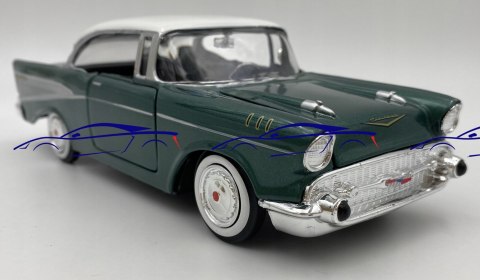Chevrolet Bel Air 1957 1:24 Motormax 73228 Chevrolet Bel Air 1957 1:24 Motormax 73228