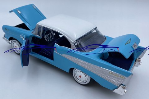 Chevrolet Bel Air 1957 1:24 Motormax 73228 Chevrolet Bel Air 1957 1:24 Motormax 73228