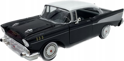 Chevrolet Bel Air 1957 1:24 black Motormax 73228 Chevrolet Bel Air 1957 1:24 black Motormax 73228