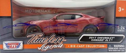 Chevrolet CAMARO ZL1 2017 red 1:24 Motormax 79351 Chevrolet CAMARO ZL1 2017 red 1:24 Motormax 79351