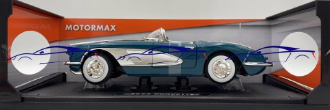 Chevrolet CORVETTE 1958 1:18 model Motormax 73109 Chevrolet CORVETTE 1958 1:18 model Motormax 73109