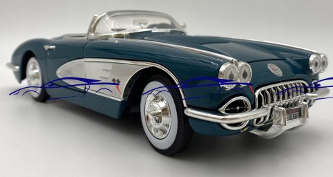 Chevrolet CORVETTE 1958 1:18 model Motormax 73109 Chevrolet CORVETTE 1958 1:18 model Motormax 73109
