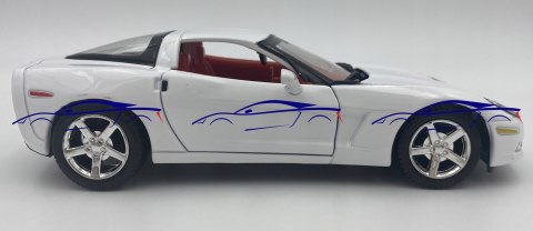 Chevrolet Corvette C6 2005 1:24 Motormax 73270 Chevrolet Corvette C6 2005 1:24 Motormax 73270