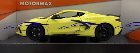 Chevrolet Corvette C8 2020 1:24 Motormax 79360 Chevrolet Corvette C8 2020 1:24 Motormax 79360