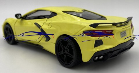 Chevrolet Corvette C8 2020 1:24 Motormax 79360 Chevrolet Corvette C8 2020 1:24 Motormax 79360