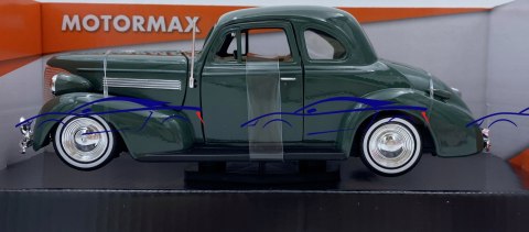 Chevrolet Coupe 1939 green 1:24 Motormax 73247 Chevrolet Coupe 1939 green 1:24 Motormax 73247