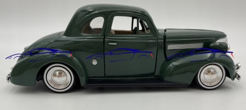 Chevrolet Coupe 1939 green 1:24 Motormax 73247 Chevrolet Coupe 1939 green 1:24 Motormax 73247