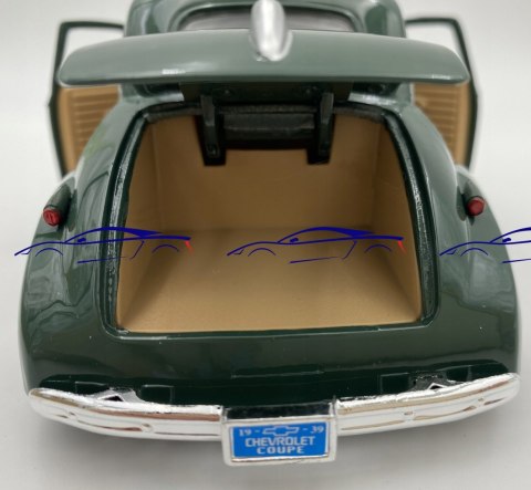 Chevrolet Coupe 1939 green 1:24 Motormax 73247 Chevrolet Coupe 1939 green 1:24 Motormax 73247