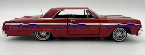 Chevrolet Impala red 1964 1:24 Motormax 73259 Chevrolet Impala red 1964 1:24 Motormax 73259