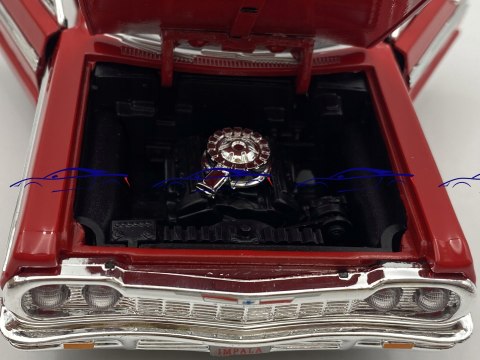 Chevrolet Impala red 1964 1:24 Motormax 73259 Chevrolet Impala red 1964 1:24 Motormax 73259