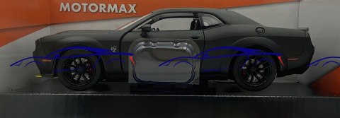 DODGE Challenger SRT Hellcat 1:24 Motormax 79350 DODGE Challenger SRT Hellcat 1:24 Motormax 79350
