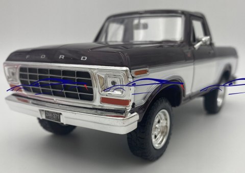 Ford Bronco (open top) 1978 1:24 Motormax 79372 Ford Bronco (open top) 1978 1:24 Motormax 79372