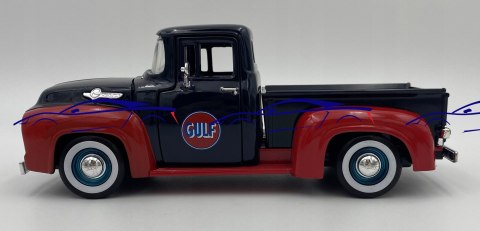 Ford F-100 PICKUP 1956 GULF 1:24 Motormax 79647 Ford F-100 PICKUP 1956 GULF 1:24 Motormax 79647