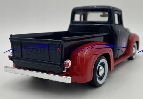Ford F-100 PICKUP 1956 GULF 1:24 Motormax 79647 Ford F-100 PICKUP 1956 GULF 1:24 Motormax 79647