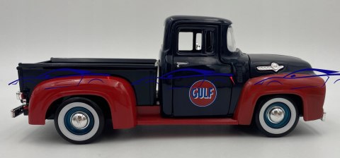Ford F-100 PICKUP 1956 GULF 1:24 Motormax 79647 Ford F-100 PICKUP 1956 GULF 1:24 Motormax 79647