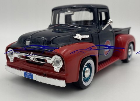 Ford F-100 PICKUP 1956 GULF 1:24 Motormax 79647 Ford F-100 PICKUP 1956 GULF 1:24 Motormax 79647