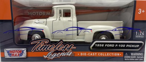 Ford F-100 Pickup 1956 1:24 Motormax 73235 Ford F-100 Pickup 1956 1:24 Motormax 73235