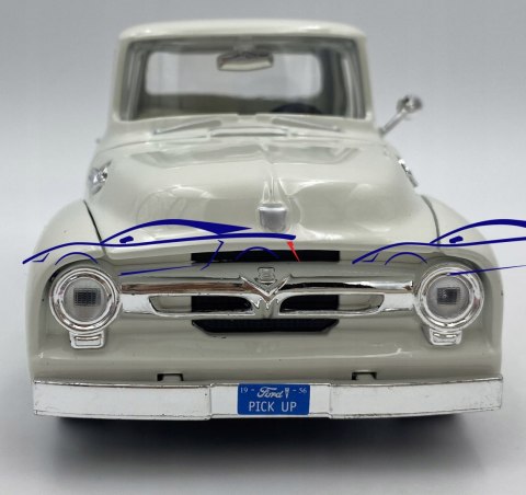 Ford F-100 Pickup 1956 1:24 Motormax 73235 Ford F-100 Pickup 1956 1:24 Motormax 73235