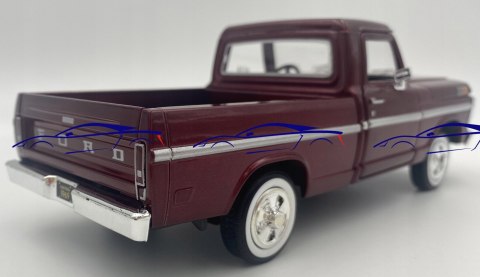 Ford F-100 Pickup 1969 1:24 Motormax 79315 Ford F-100 Pickup 1969 1:24 Motormax 79315