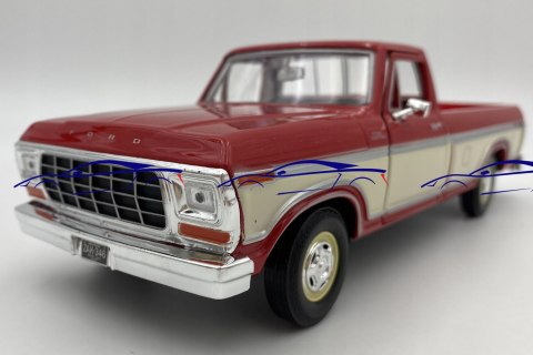 Ford F-150 Custom Pickup 1979 1:24 Motormax 79346 Ford F-150 Custom Pickup 1979 1:24 Motormax 79346